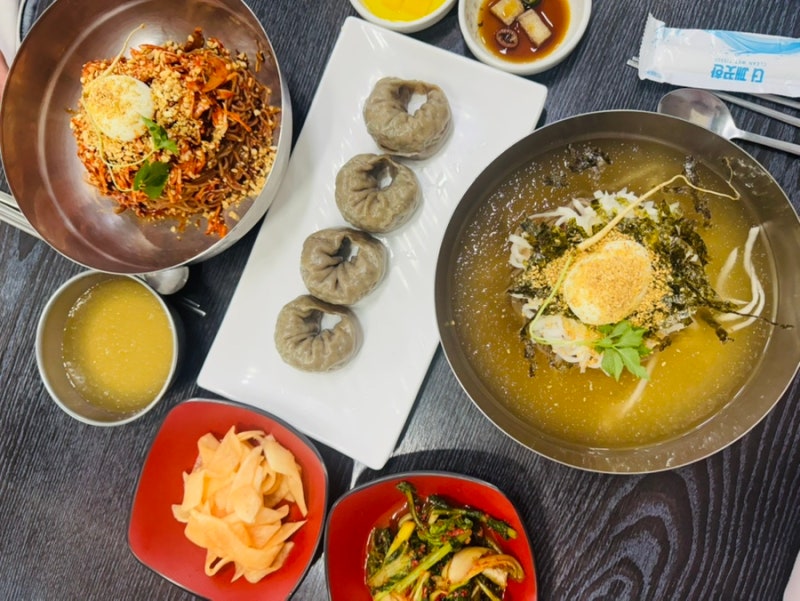 천안 유량동 맛집 ㅣ 태조산 시골막국수, 깔끔하게 즐긴 막국수 한 끼