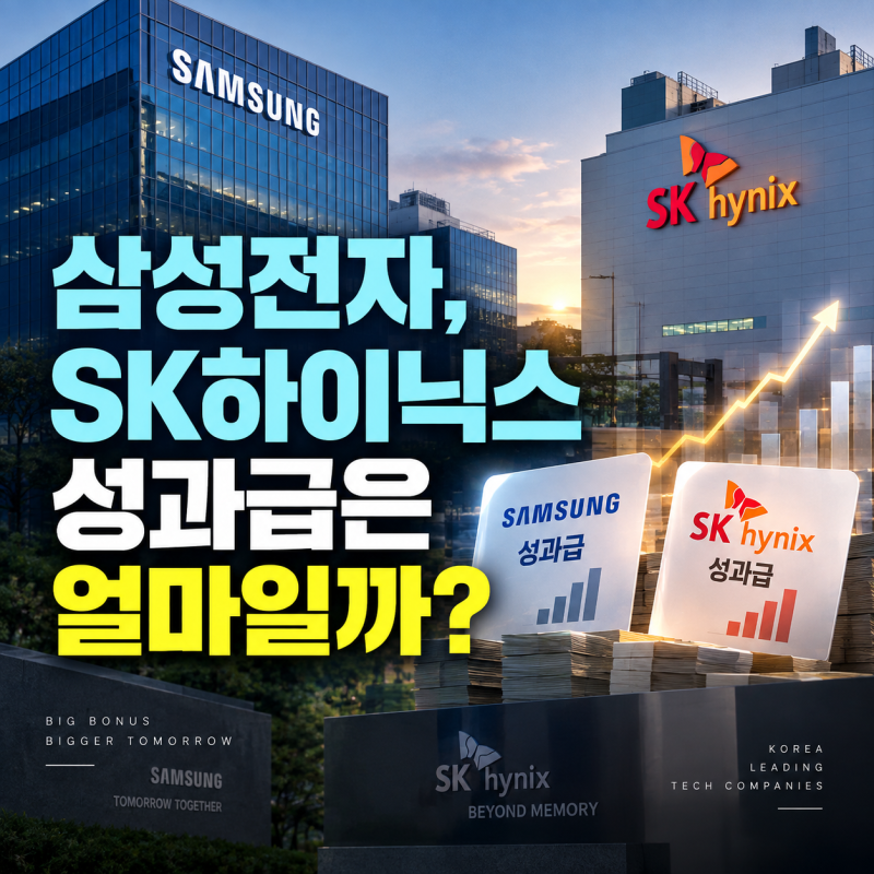 삼성전자, SK하이닉스 성과급은 얼마일까?