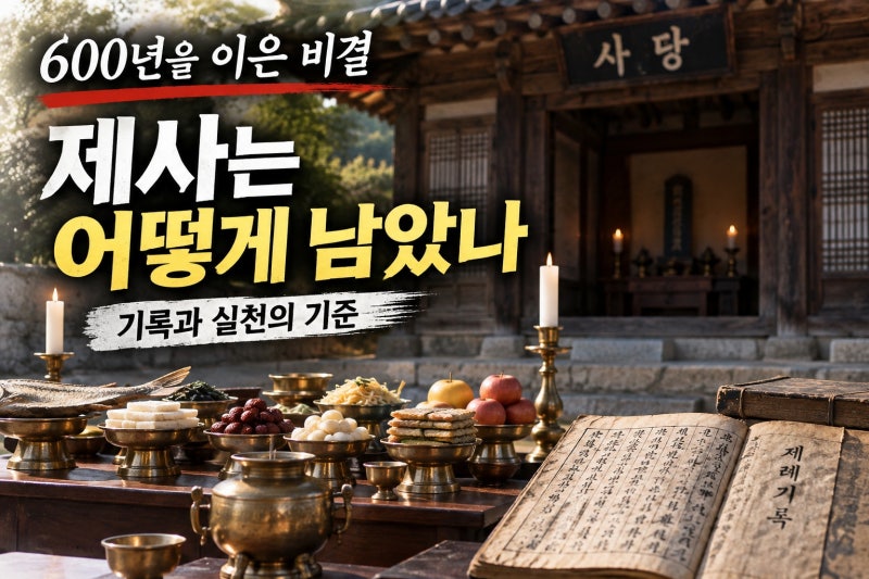 권순미 600년 종가 제사 비결, 공개 자료로 확인한 기준
