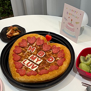 생일 케이크 대신 레터링 피자는 어때요? 피자팜스 내돈내산 후기