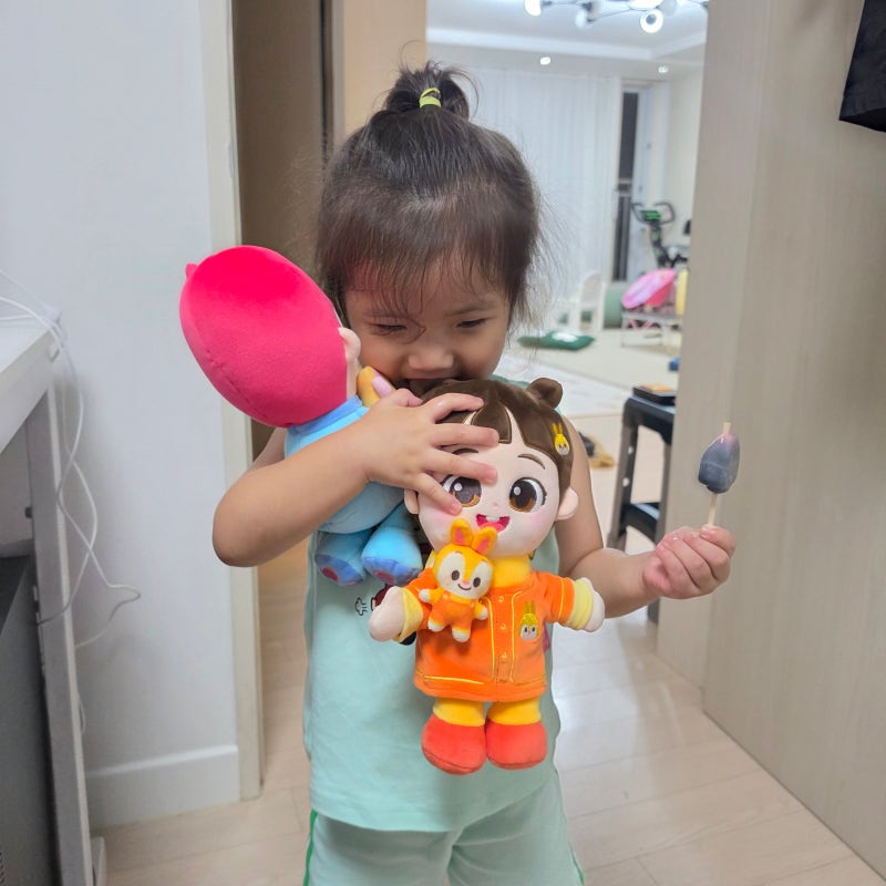 베베핀 자석 애착인형 신제품, 아이가 꼭 안고 다니는 육아꿀템