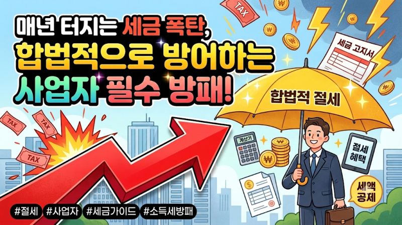 노란우산공제 소득공제한도 사업자절세 3분 만에 세금 폭탄 피하는 법