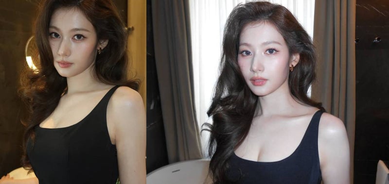 "이게 프라다의 힘?"…사나, 밀착 블랙룩 한 장에 몸매 실화냐 난리