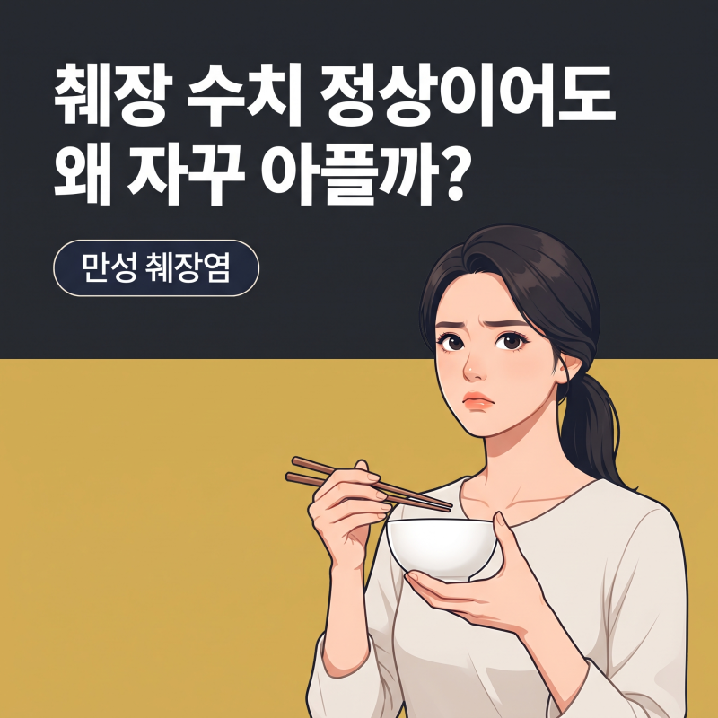 만성췌장염, 췌장 수치가 정상이어도 안심할 수 없는 이유와 대처법
