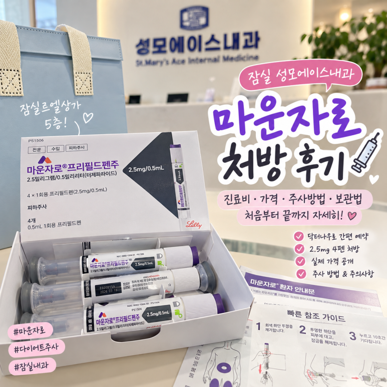 마운자로 2주차 후기｜식욕 감소와 체중 변화