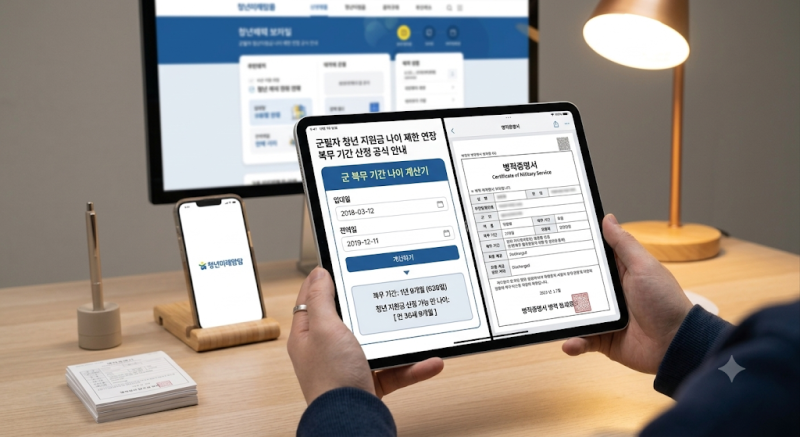 군필자 청년 지원금 나이 제한 연장 제도 총정리: 최대 만 40세까지 혜택 챙기는 법