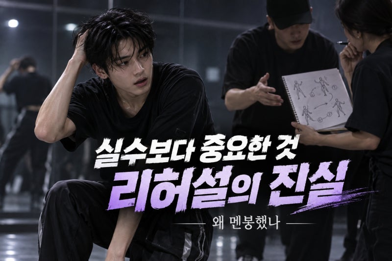 NCT 태용, 안무 실수로 멘붕? 리허설 장면의 진짜 의미