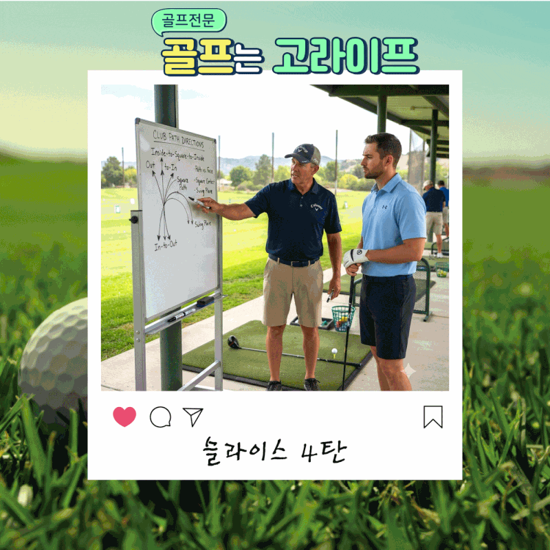 [골프 상식] 드라이버 슬라이스 고치는 방법, 인아웃 스윙만이 답은 아니에요 (완전정복 ④)