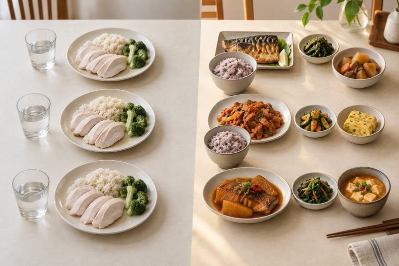다이어트 도시락이 질리는 이유 — 메뉴 수보다 반찬의 변화가 중요합니다