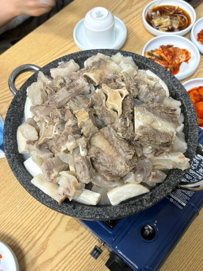 [가마골] 평택 로컬 맛집 진한 사골과 쫀득한 도꼬족 몸보신 추천