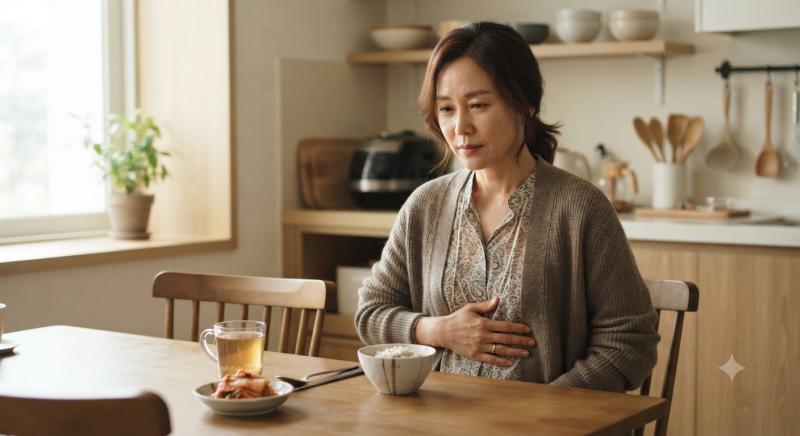 위염과 위궤양 차이｜속쓰림이 계속될 때 확인해야 할 증상