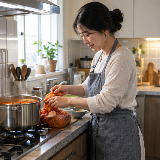 김치는 10분 뒤입니다 | 백종원 김치찌개 레시피 돼지고기 2인분 20분
