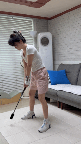 골프연습용품 스윙플러스로 리듬찾고 스윙교정하자!