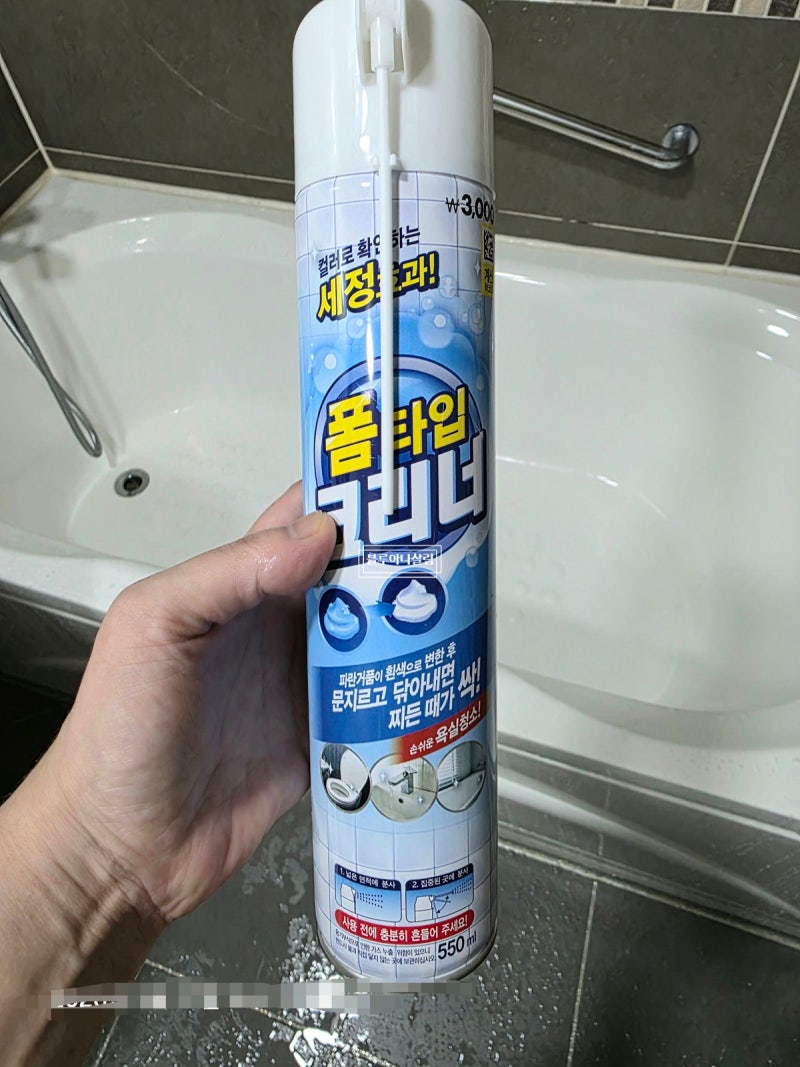 욕실 청소 다이소 폼타입크리너 추천
