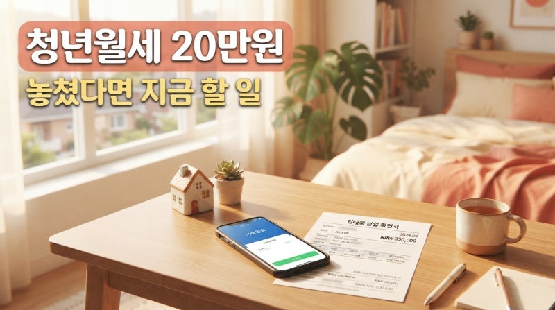 청년월세지원 신청방법, 올해 놓쳤다면 지금 뭘 해야 할까?