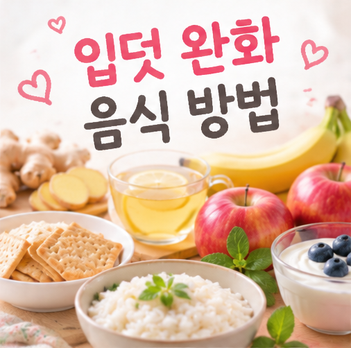 입덧 완화 음식 방법 심할때 도움됐던 리스트 총정리