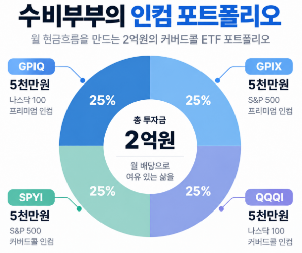 GPIQ 5천만원어치 샀더니 배당금이?2세대 커버드콜 직접 투자 후기