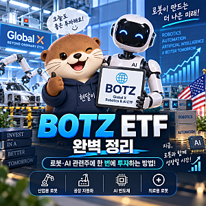 BOTZ ETF 완벽 정리｜로봇·AI 관련주에 한 번에 투자하는 방법! 주요 종목·수익률·배당금·KOID ....