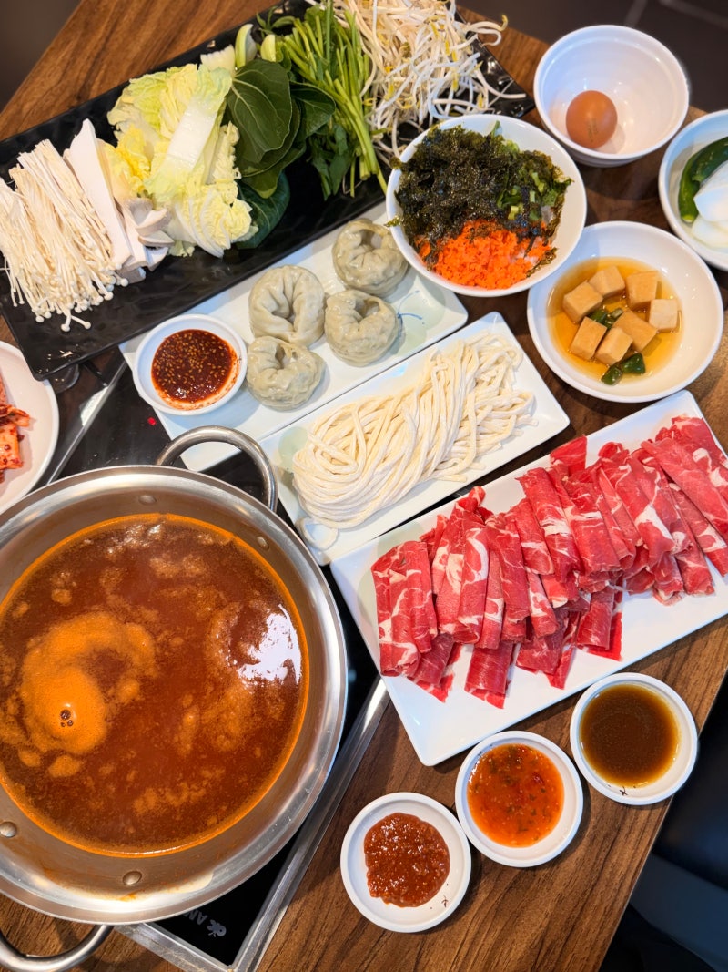 신림역 맛집 | '두둑한샤브 칼국수 신림점' 브레이크타임 없는 가성비집