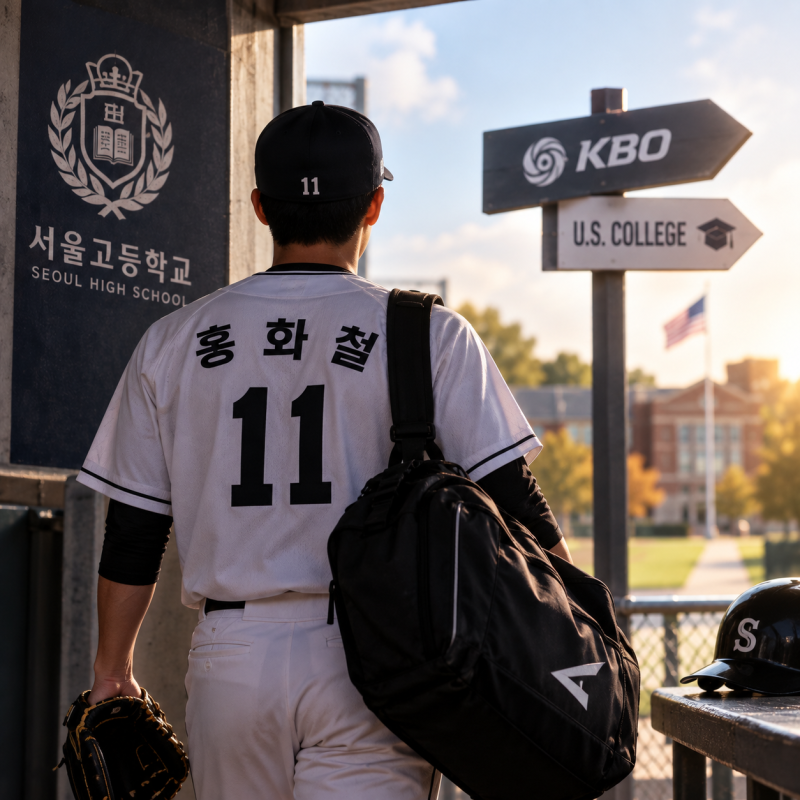 홍화철 신인드래프트 포기 이유 147km 좌완인데 이름 없었던 까닭