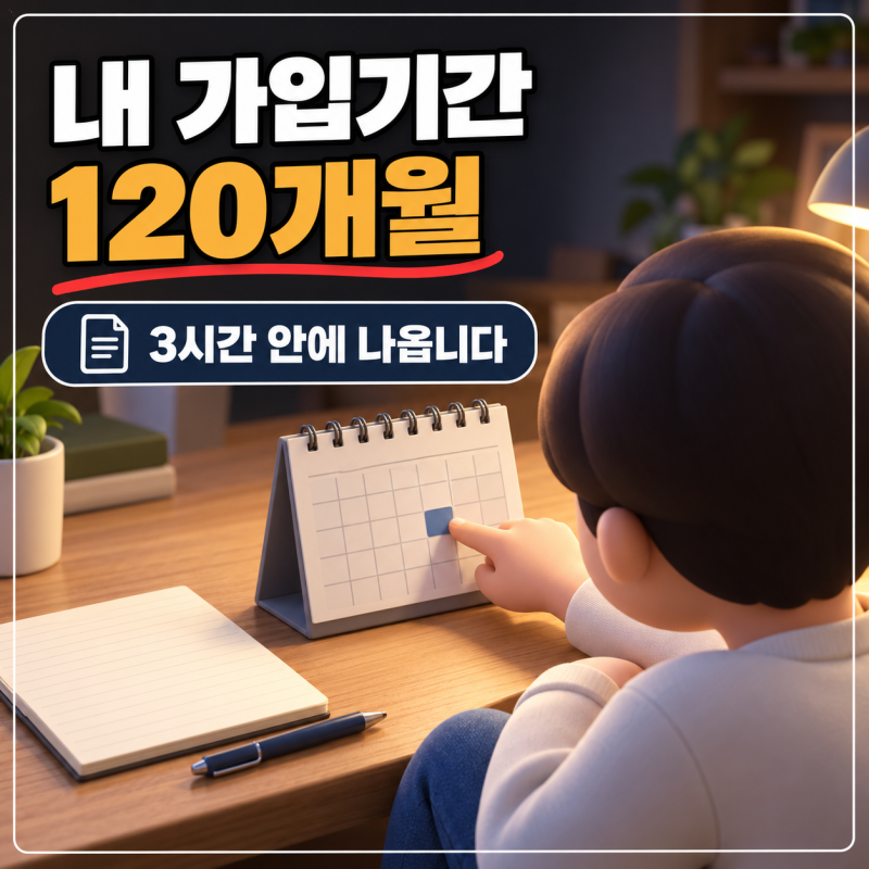국민연금 가입증명서 발급, 가입기간 확인까지 한 번에