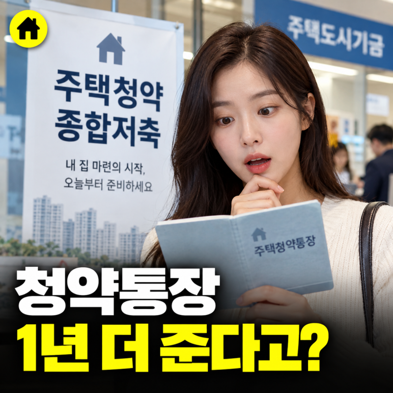 주택청약종합저축 전환 기한 '2027년 9월 30일까지' 라던데