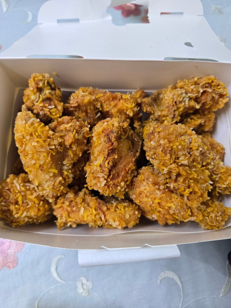 bhc 콰삭킹 후기 콰삭콰삭 바삭함 작렬 뼈치킨 솔직후기
