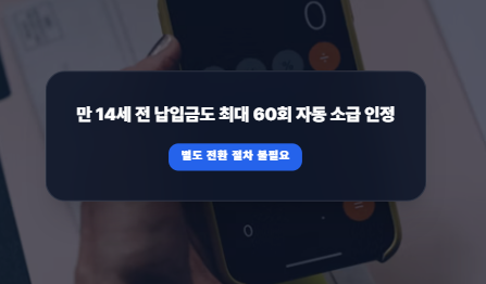 미성년 자녀 만 14세 전에 넣은 청약 납입금, 확대된 5년 인정받으려면 전환해야 할까?