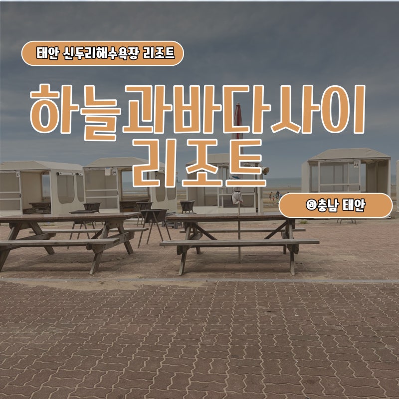 태안 하늘과바다사이리조트 갯벌체험 신두리 해수욕장 근처 펜션 리조트