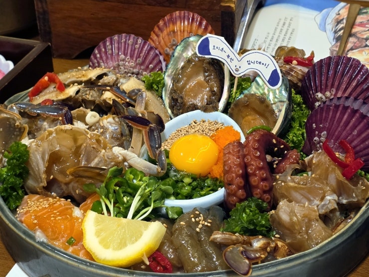 부산 송정 맛집 미포집 송정직영점, 바다뷰 보며 즐기는 미녀해물장정식 맛난 후기