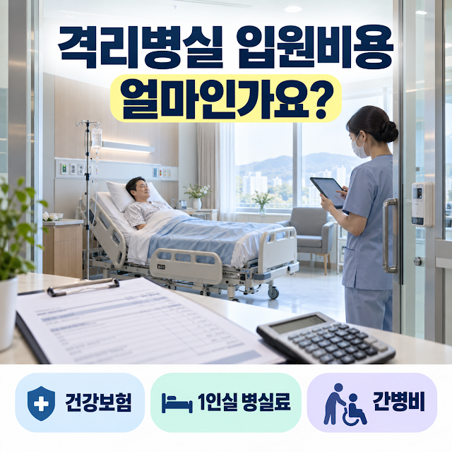 격리병실 입원비용은 얼마인가요?｜건강보험 적용·1인실 병실료 안내