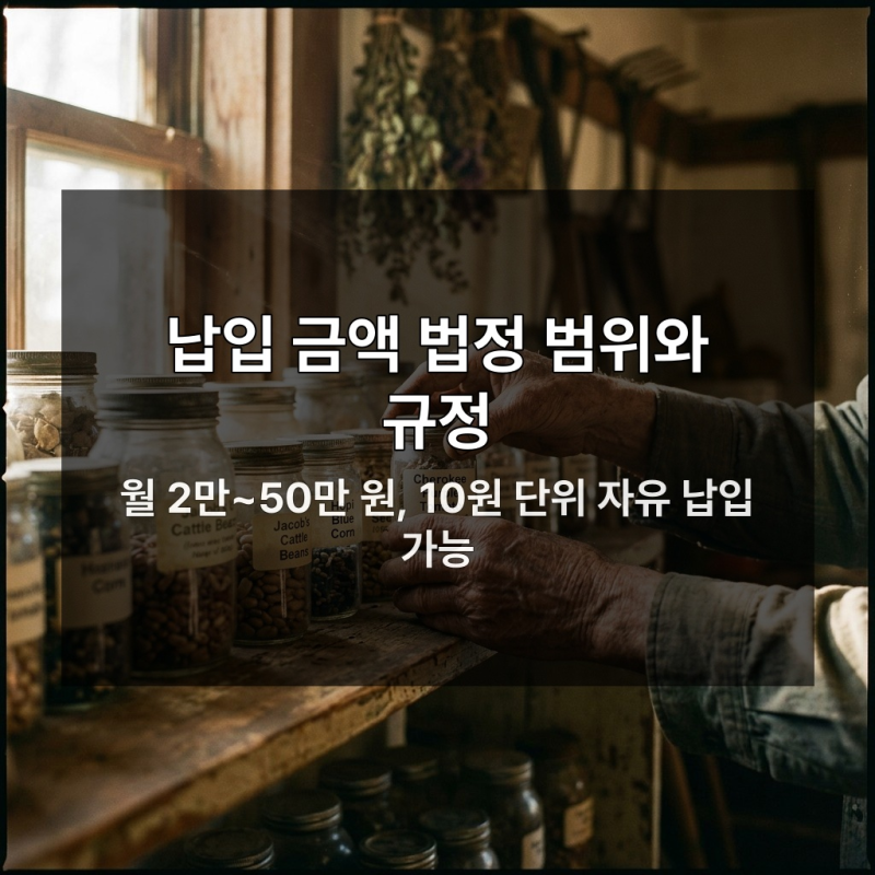 주택청약종합저축 납입 금액과 청약 인정액, 25만원 한도의 실제 차이