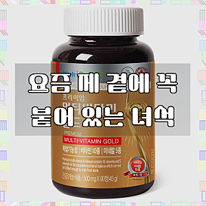 뉴트리디데이 프리미엄 멀티비타민 골드, 며칠 써본 솔직 후기