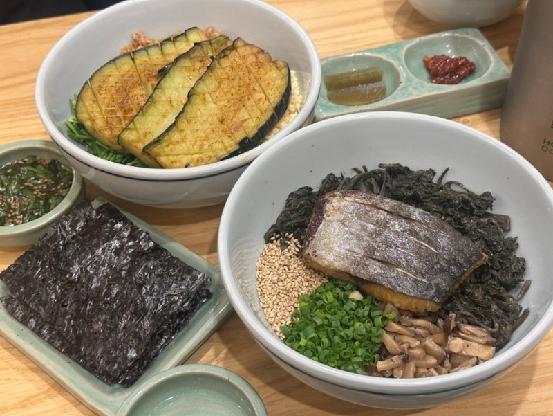[대구/반월당 밥집 맛집]향택 대구종로점_삼치곤드레밥·가지된장덮밥 한식 맛집