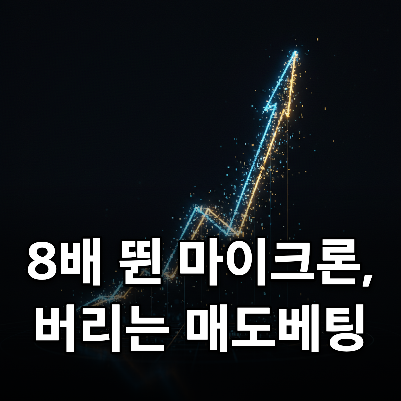 마이크론 8배 뛰었는데 "버리는 공매도"…9월30일 실적이 답할까