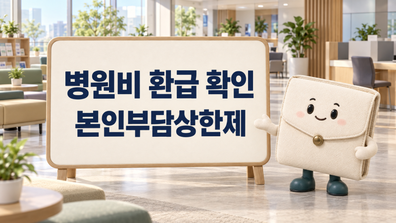 병원비 많이 냈다면 확인하세요｜본인부담상한제 환급 조회·신청 방법