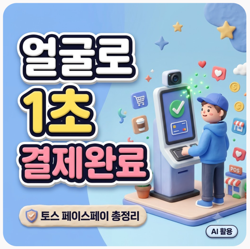 얼굴만 대면 1초 만에 긁힌다고? 토스 페이스페이 사용법 등록부터 해지 방법, 가맹 매장 총....