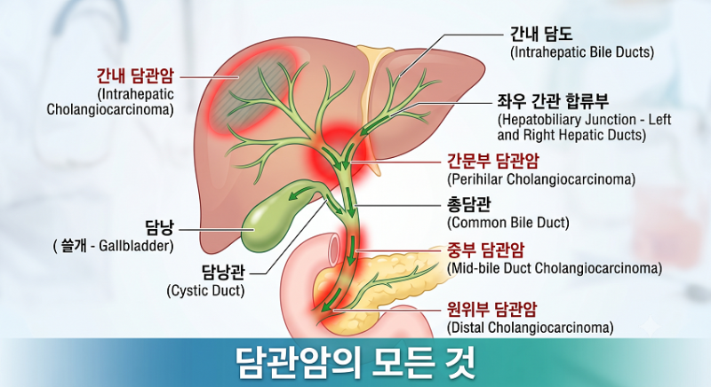 담관암, 더 이상 불치병이 아닙니다! FGFR2 표적항암제 '리픽투' FDA 승인, 2026년 달라진 면역·....