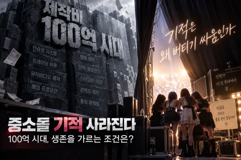 중소돌 기적 사라진다 100억 시대, 생존을 가르는 조건은?