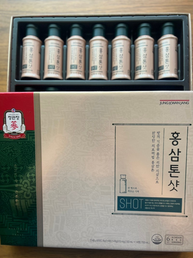 [리뷰] 정관장 추천템 홍삼톤 샷 후기