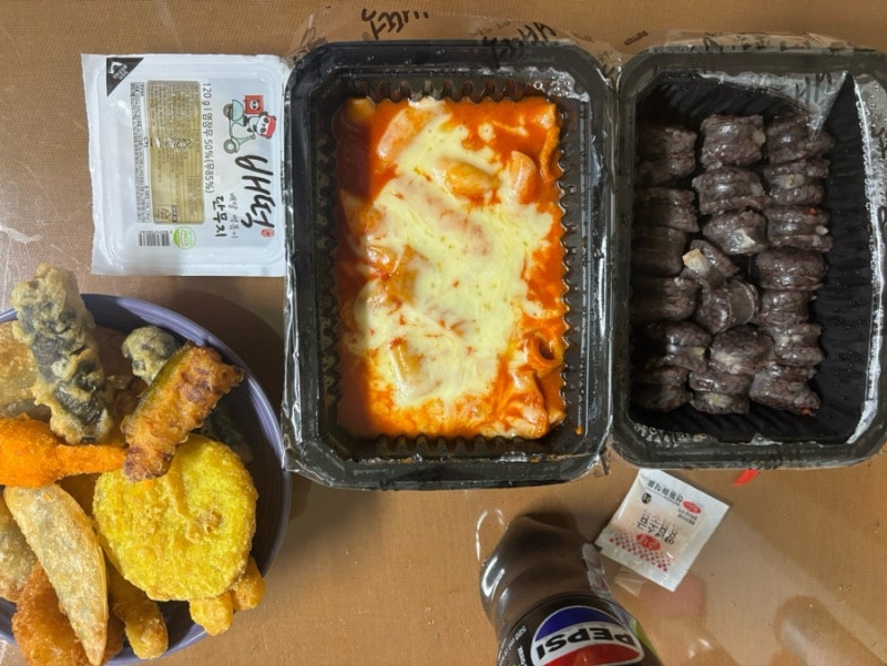 노원 맛집 배떡 매장 식사 가능한 분식집 국물떡볶이 튀김세트 B 후기
