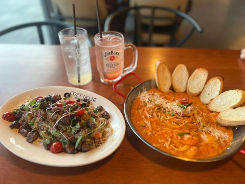 [코지하우스 사직점] 가성비 넘치는 부산 사직야구장 맛집! 10달러 스테이크와 부산 사직동 ....