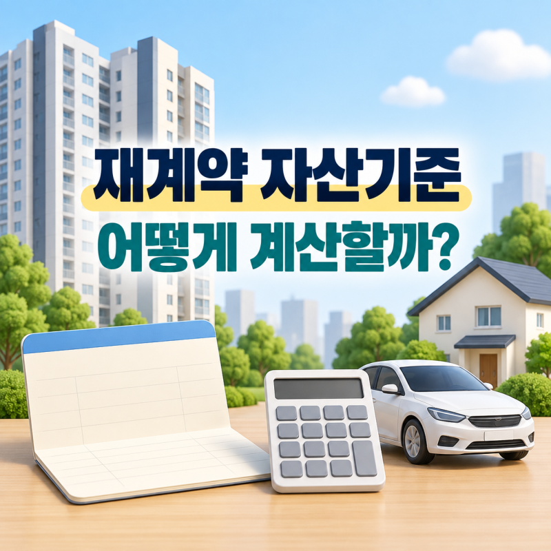 국민임대 재계약 자산기준, 계산방법과 초과 시 확인할 것