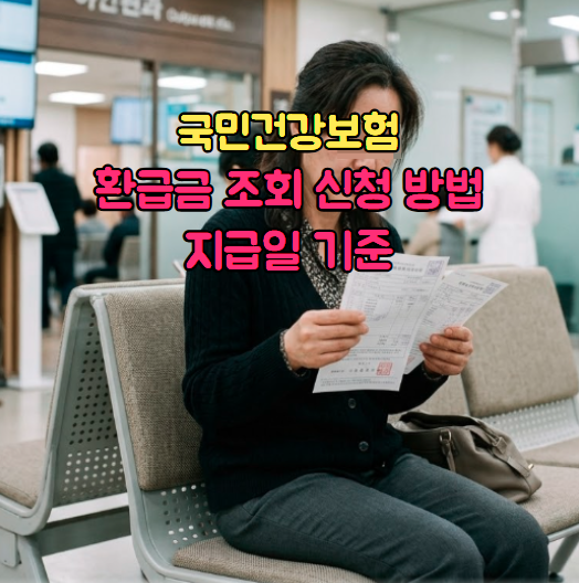 국민건강보험 본인부담상한제 환급금 조회 신청 방법 및 지급일 소득분위 기준