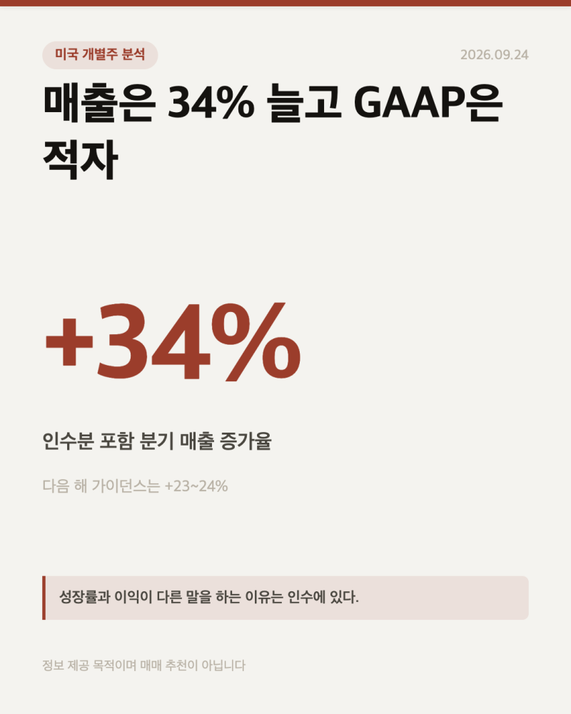 영업이익률 29% 대 6%, 팔로알토 이익이 두 개인 이유