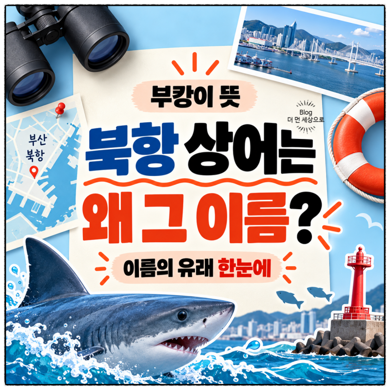 부캉이 뜻, 부산 북항 상어 이름은 왜 붙었을까?