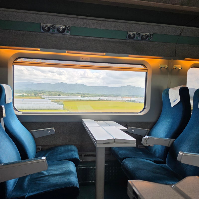 용산~순천 KTX ㅣ KTX 일반 열차랑 산천 차이, 마주보는 좌석 8A 9A 후기