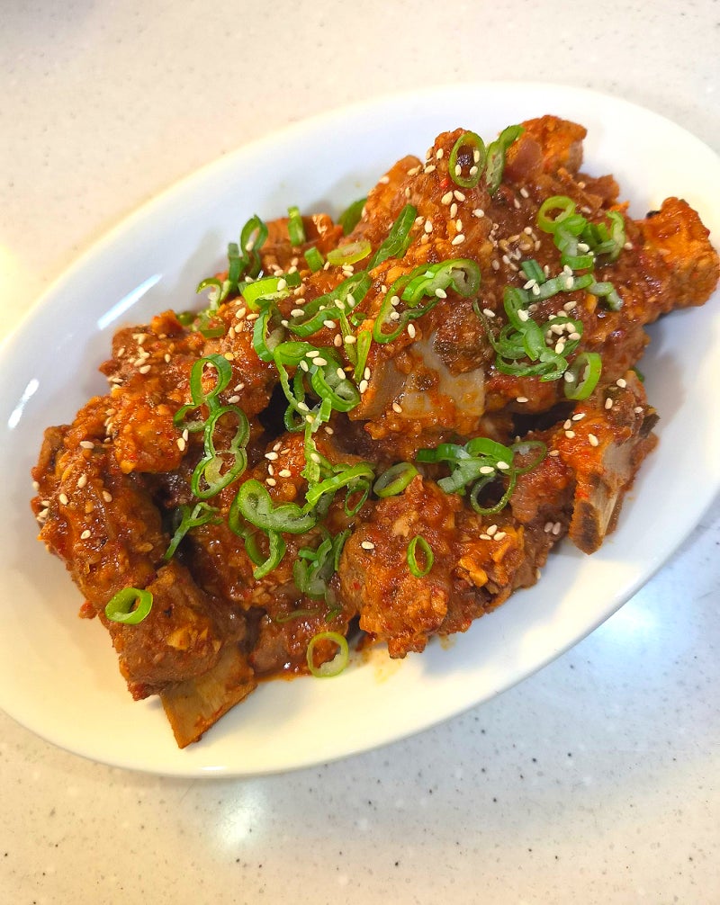 [오늘의 요리] 매운 돼지갈비찜