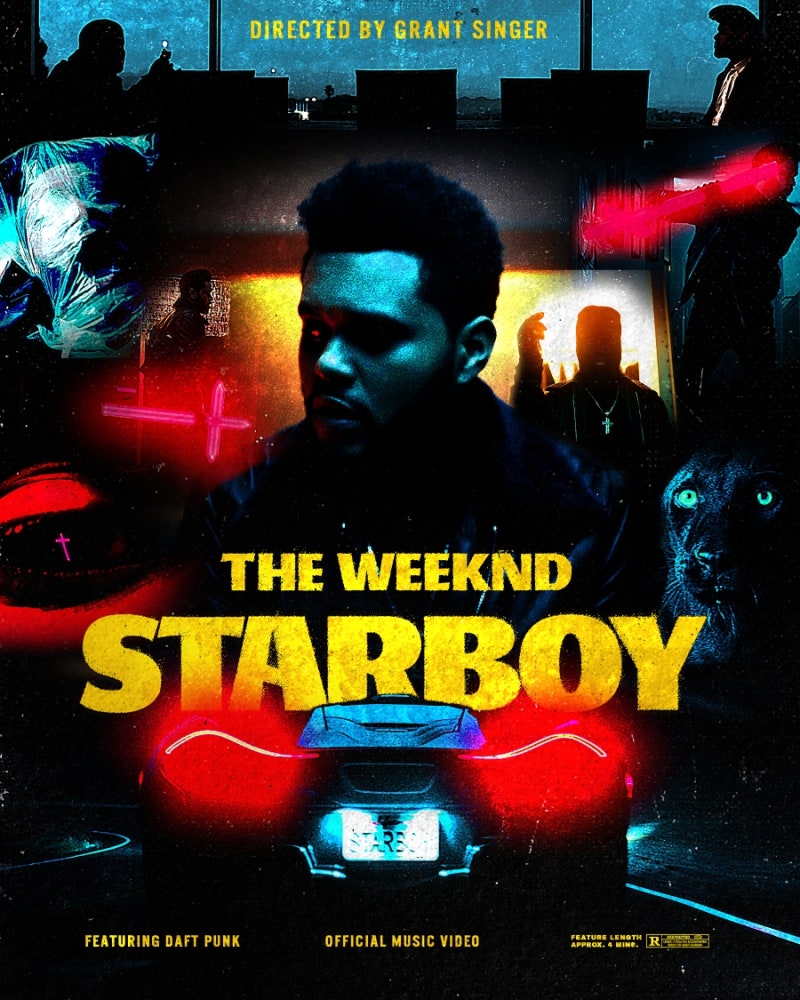 The Weeknd(더 위켄드)의" Starboy(스타보이) feat. Daft Punk