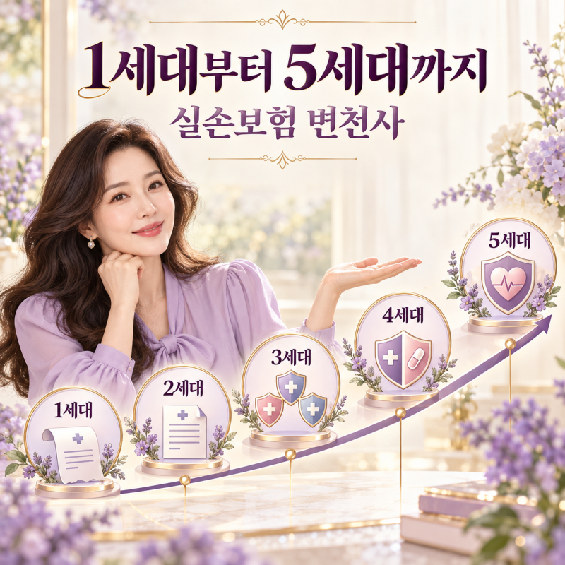 1세대부터 5세대까지 실손보험 변천사 총정리